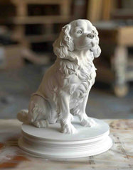 3D Pet Memorial Model-Clay material-Customized Size 8-15CM