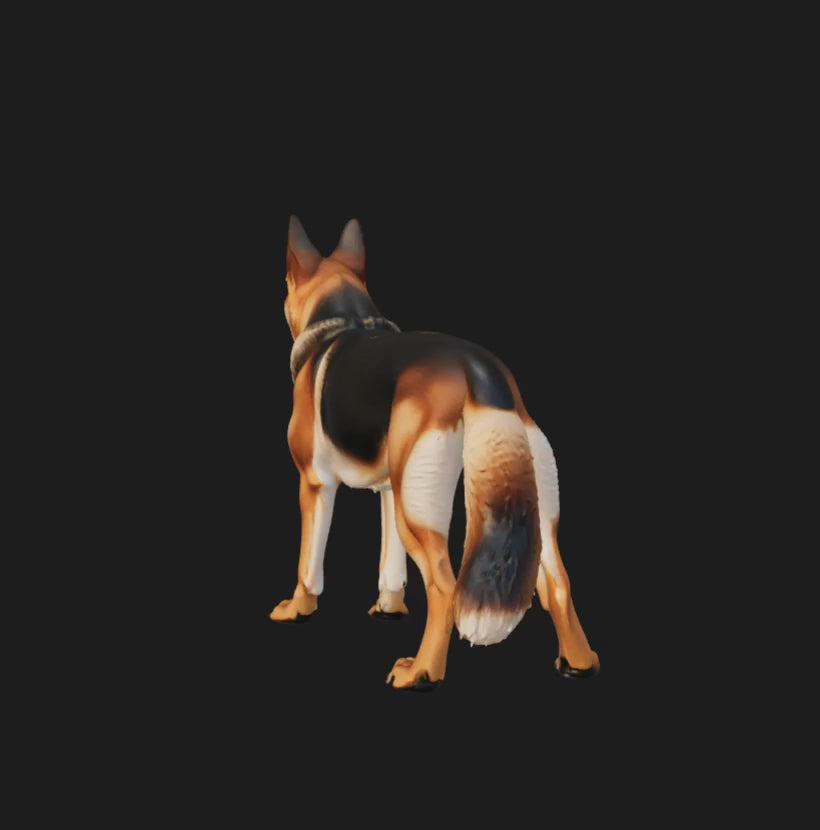 3D Pet Memorial Model-Clay material-Customized Size 8-15CM